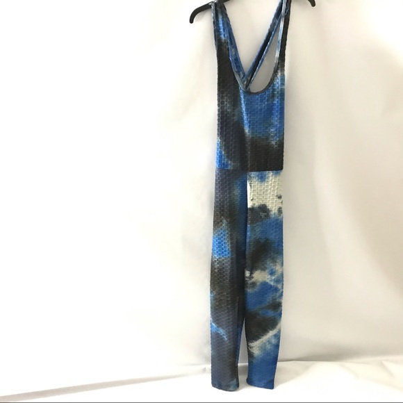 Bfree Jumper Tie Dye Criss Cross back Bodysuit L - Picture 5 of 5